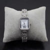 Watches - Fashion And Leisure Rhinestone Adorned Rectangle Case Quartz Watch