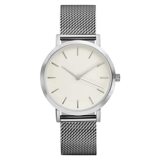 Watches - Fashion Crystal Stainless Steel Quartz Watch For Women