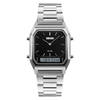 Watches - High Fashion Dual Time Display Wrist Watch