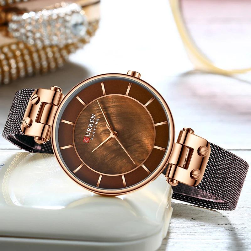 Watches - Luxurious Ultra-thin Fashion With Waterproof Steel Mesh Quartz Watches