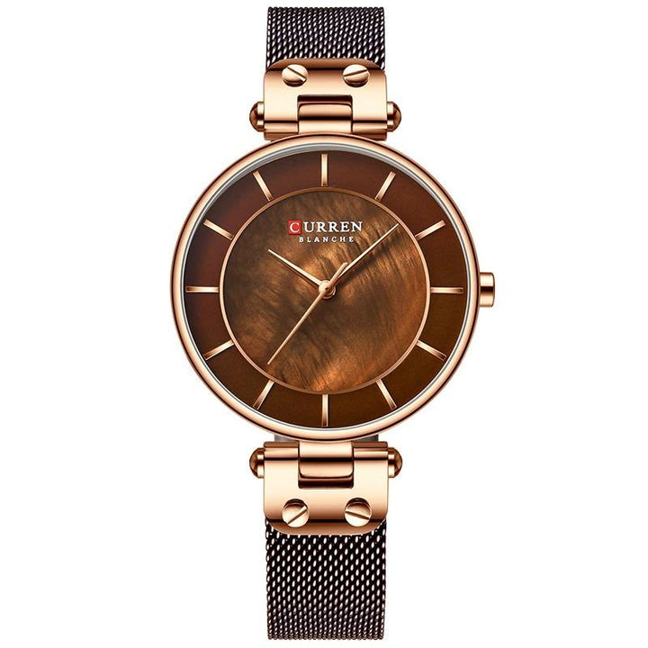 Watches - Luxurious Ultra-thin Fashion With Waterproof Steel Mesh Quartz Watches