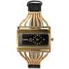 Watches - Luxury Fashion Rhinestone Dial Vegan Leather Strap Quartz Watches