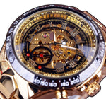 Watches - Luxury Golden Skeleton Design Men's Watch