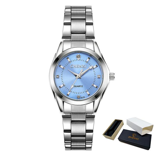 Watches - Luxury Women's Casual Waterproof Fashion Rhinestone Watch