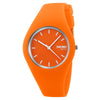 Watches - Minimalist Fashion Candy Colored Silicone Strap Quartz Wristwatches