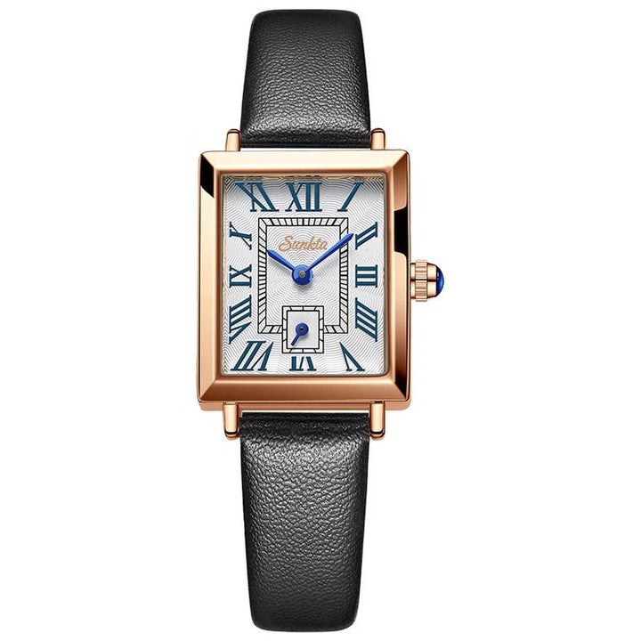 Watches - Minimalist Fashion Square Case Ladies Quartz Watch