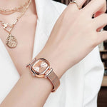 Watches - Modern Chic Square Case Fashion Mesh Band Quartz Watches