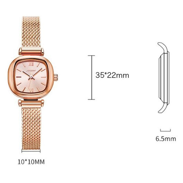 Watches - Modern Chic Square Case Fashion Mesh Band Quartz Watches