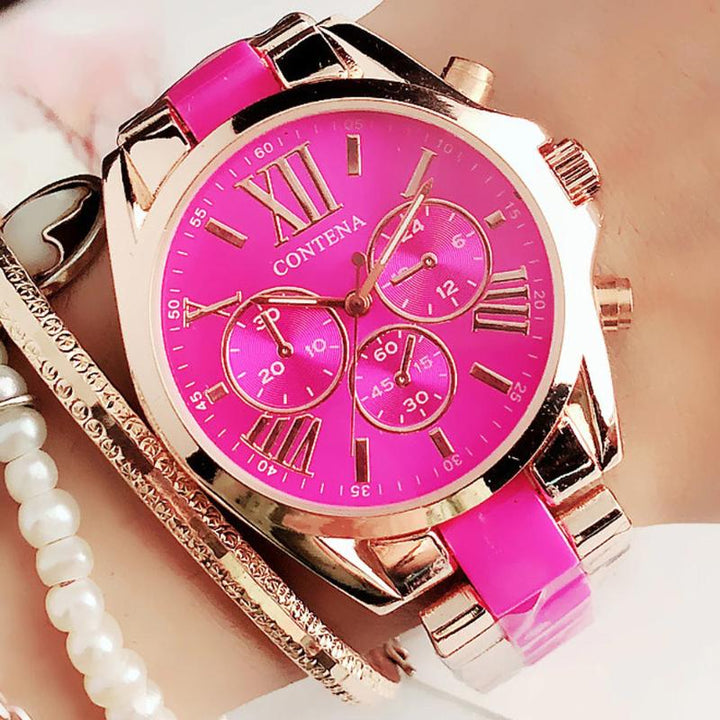 Watches - Multicolor Famous Top Brand Ladies Elegant Quartz Watch