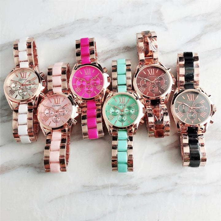 Watches - Multicolor Famous Top Brand Ladies Elegant Quartz Watch