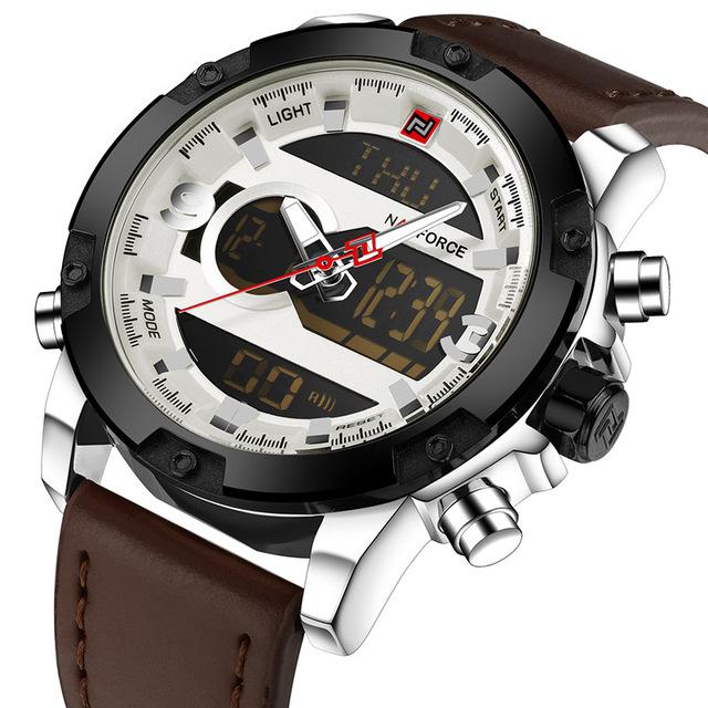 Watches - NAVIFORCE ™ Luxury Men's Dual Display Sports Watch