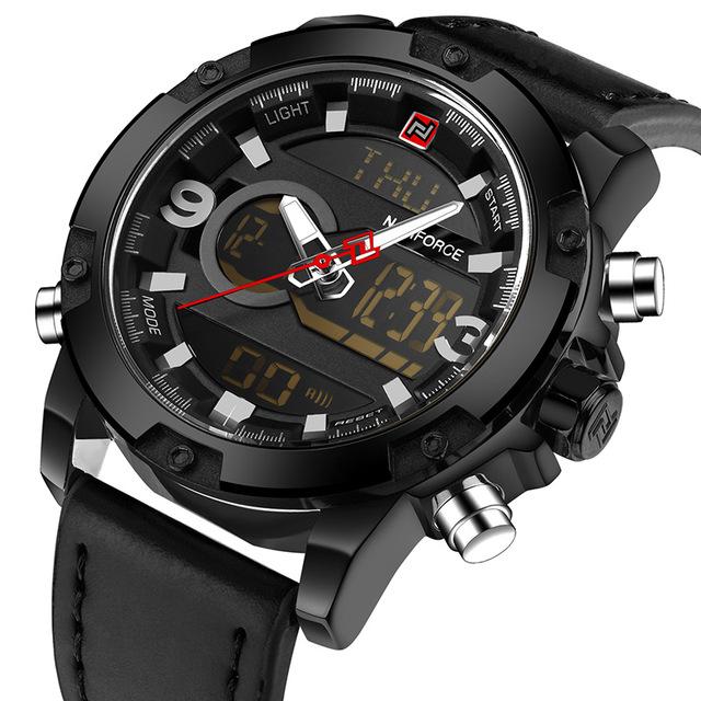 Watches - NAVIFORCE ™ Luxury Men's Dual Display Sports Watch