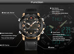 Watches - NAVIFORCE ™ Luxury Men's Dual Display Sports Watch