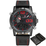 Watches - NAVIFORCE ™ Military Leather Watch
