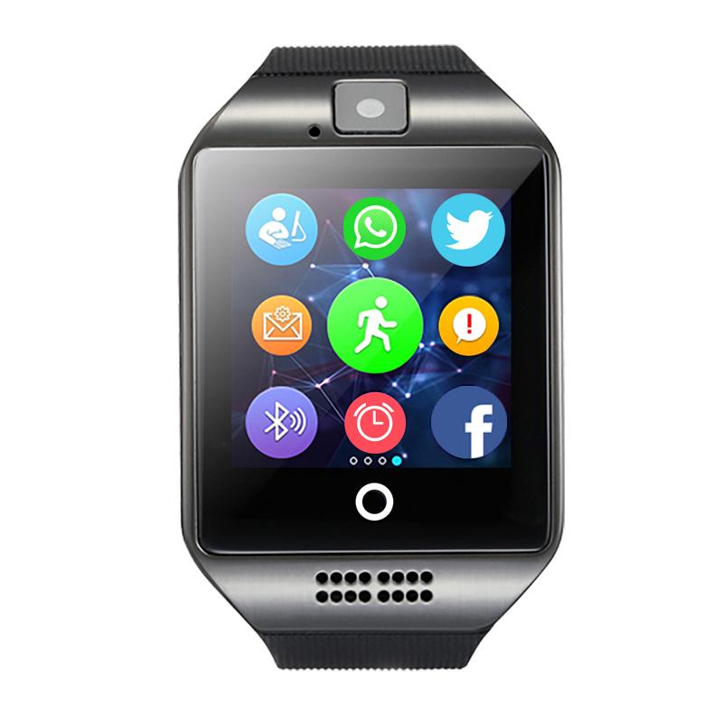 Watches - Q18 Smart Watch With Touch Screen & Camera Support