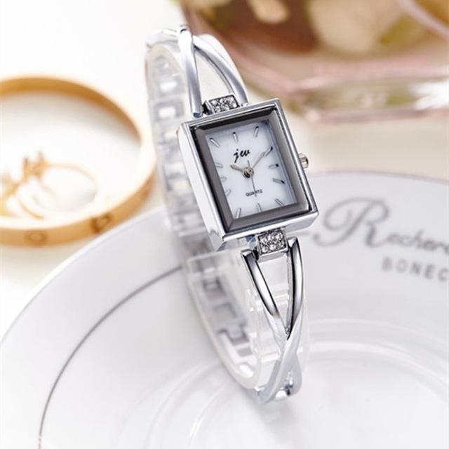 Watches - Rhinestone Bracelet Strap Watch