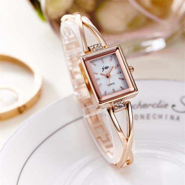 Watches - Rhinestone Bracelet Strap Watch