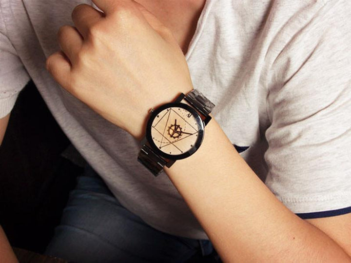 Watches - Stainless Steel Luxury Quartz Watch For Men