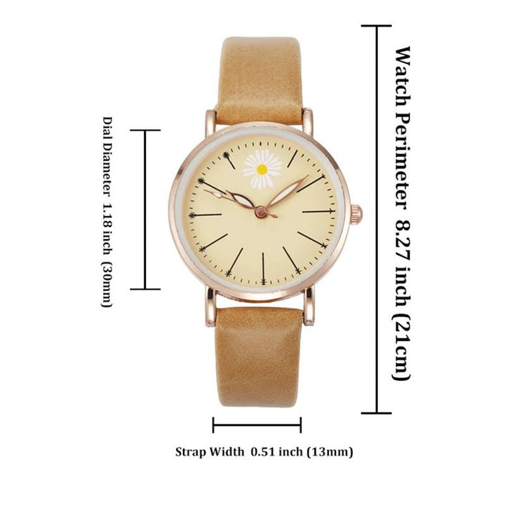 Watches - Summer Fun Daisy Flower Luminous Quartz Watch