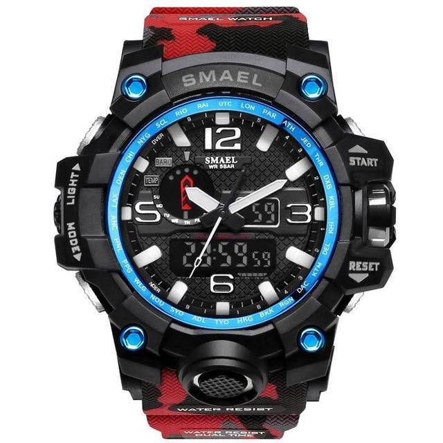 Watches - The Camouflage™ 50M Waterproof Dual Time Military Wristwatch