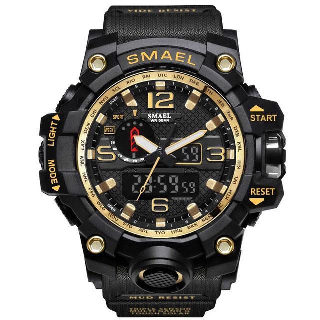 Watches - The Camouflage™ 50M Waterproof Dual Time Military Wristwatch