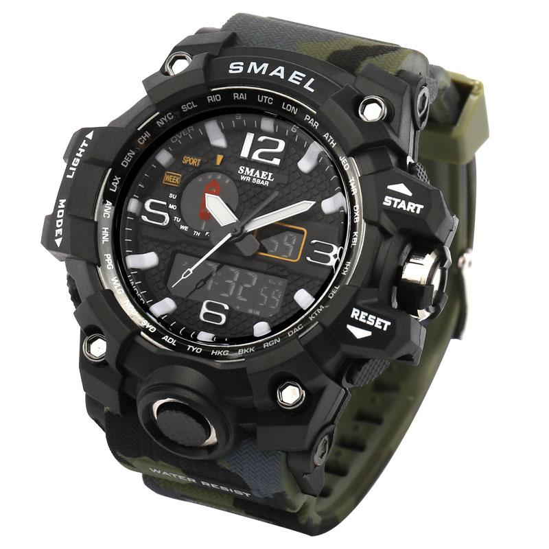 Watches - The Camouflage™ 50M Waterproof Dual Time Military Wristwatch