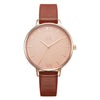 Watches - The Elegant™ Quartz Leather Strap Wristwatch