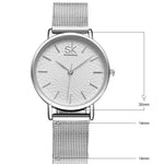 Watches - The Fabulous™ Super Slim Sliver Mesh Stainless Steel Wristwatch