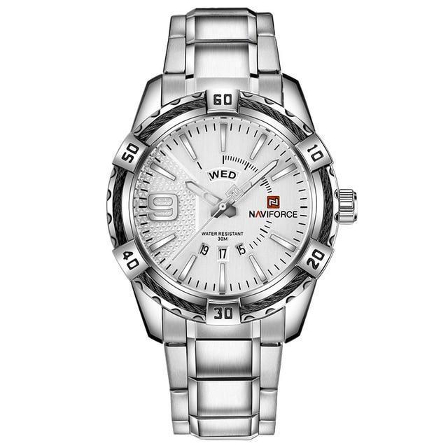 Watches - The Force 3™ Waterproof Quartz Stainless Steel Watch