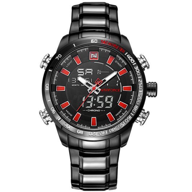 Watches - The Force™ Analog Digital Stainless Watch