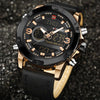 Watches - The Military™  Luxury Analog Digital Leather Wrist Watch