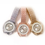 Glistening Unique Design Rhinestone Encircling Quartz Watches