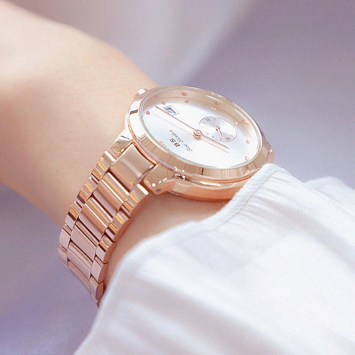 Elegant Minimalist Style Water-resistant Quartz Watch for Women
