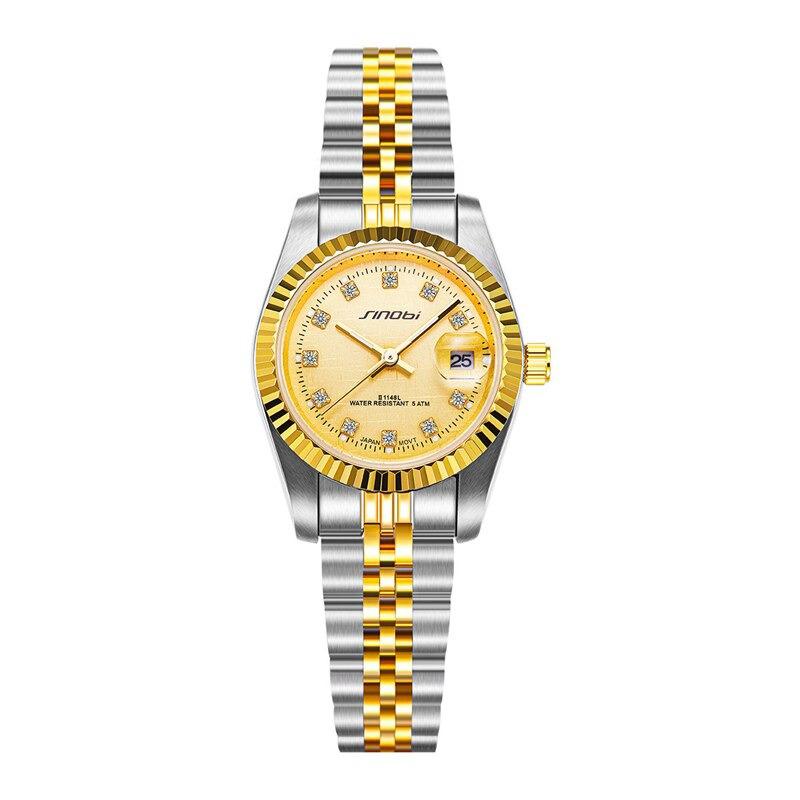 Watches - Women's Fashion Casual Stainless Steel Quartz Watches