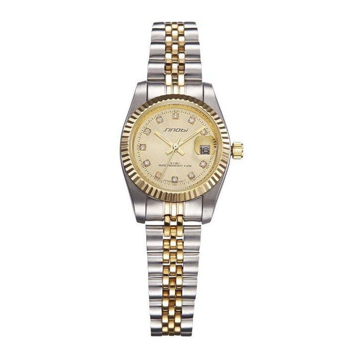 Watches - Women's Fashion Casual Stainless Steel Quartz Watches