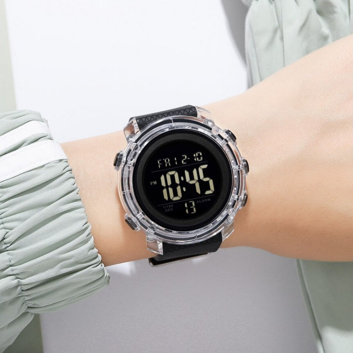 Simple and Minimalist LED Light Digital Display Unisex Watches