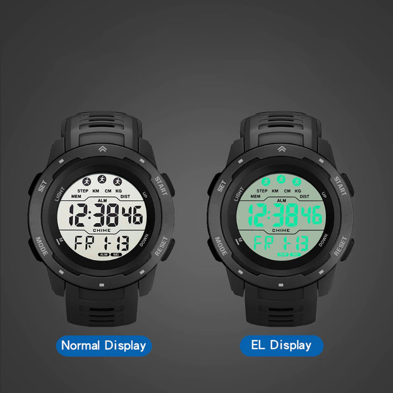 Cool and Trendy Outdoor Sports Large-Screen Dial Digital Watches