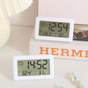 Thin and Convenient Digital LED Wall Clock with Humidity Display