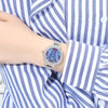 Fancy Women's Rhinestone Adorned Quartz Wristwatch