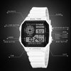Sporty Dual-Time Display Digital Chronograph Watches
