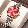 Small and Exquisite Diamond Cutting Design Quartz Watches
