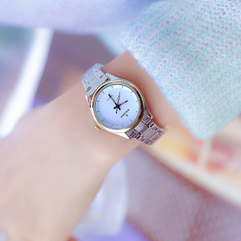 Minimalist Stainless Steel Fashion Women's Quartz Watches