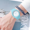 Minimalist Soft and Lightweight Silicone Strap Quartz Watches