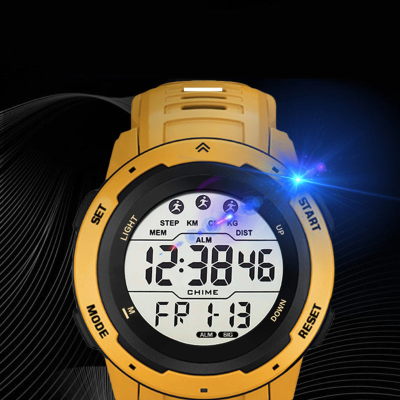 Cool and Trendy Outdoor Sports Large-Screen Dial Digital Watches