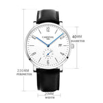 Water-proof Ultra Thin Dial Automatic Mechanical Leisure Watches