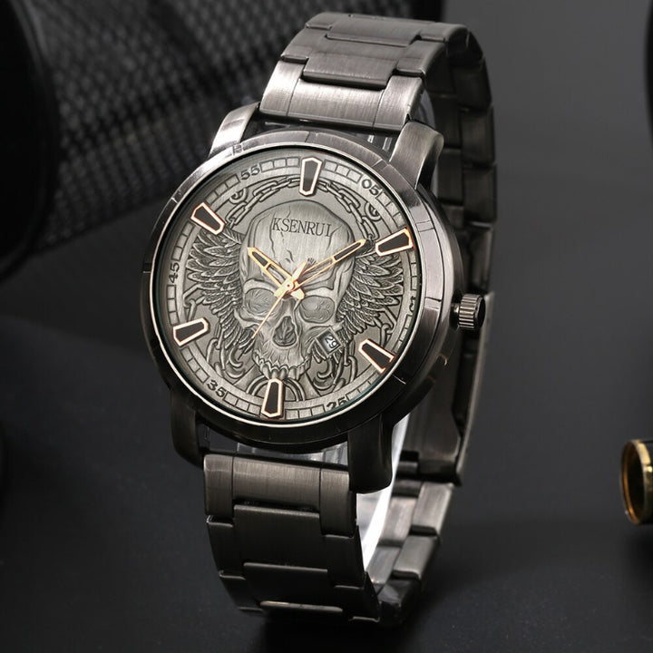 Cool Steampunk Retro Skeleton Skull Trend Quartz Watches