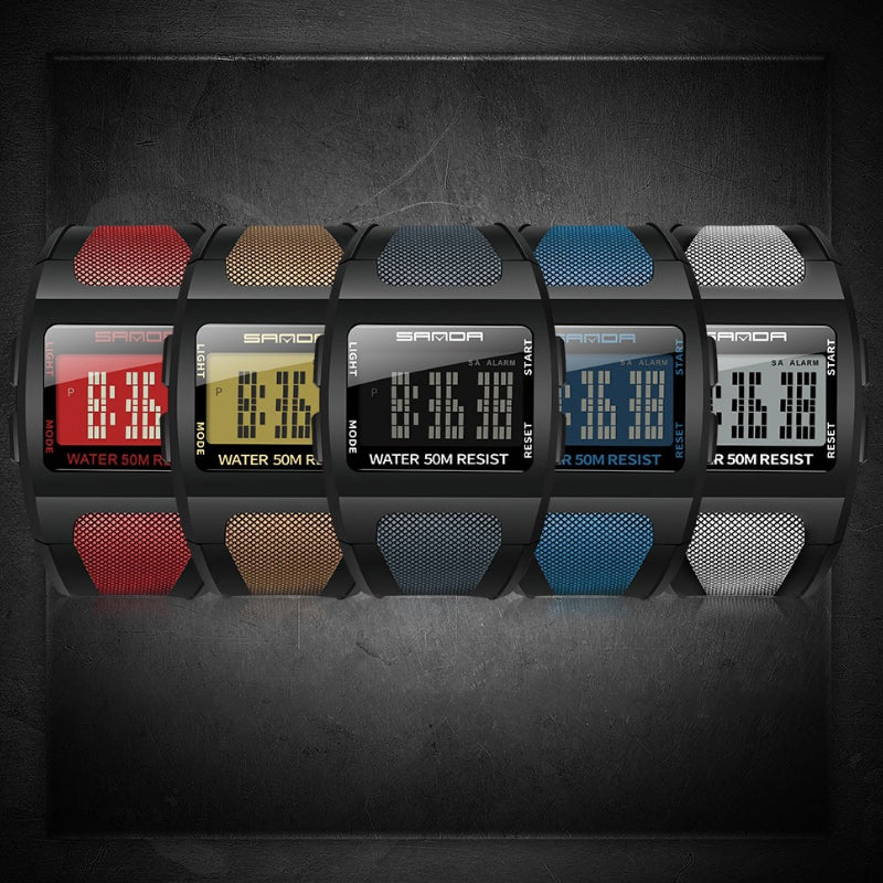 Sport Trend Large Size Dial Digital Display Watches