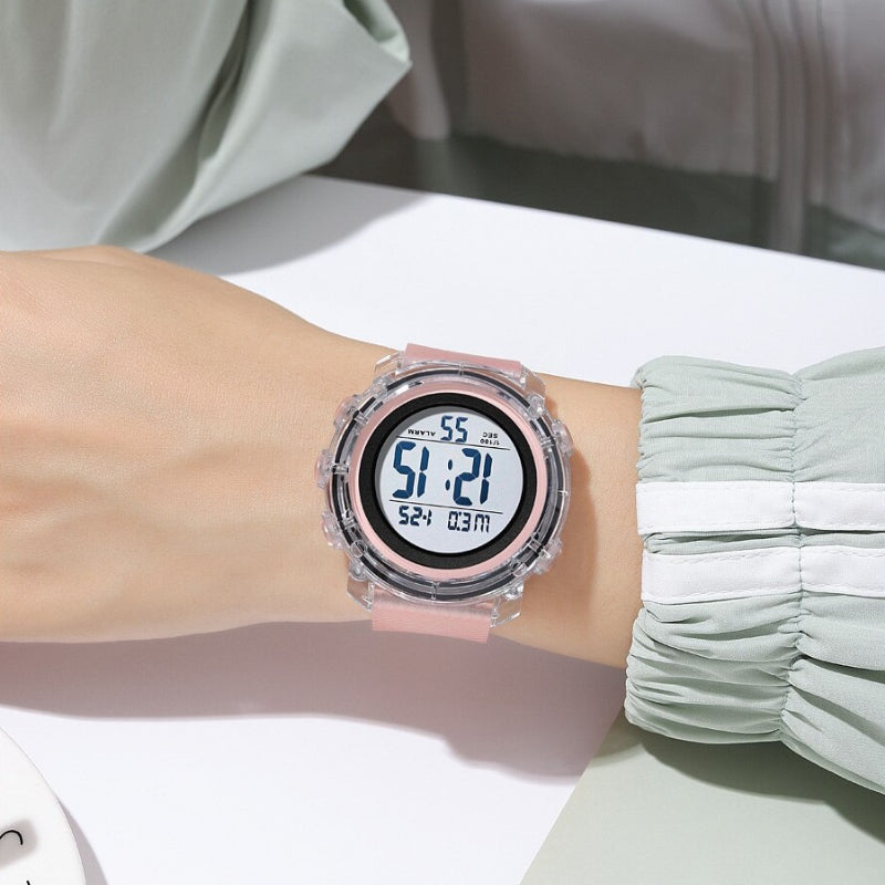 Simple and Minimalist LED Light Digital Display Unisex Watches ...