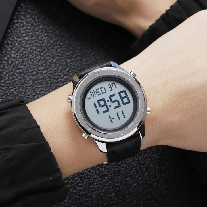 Luxurious Waterproof Sports Digital Wristwatch Collection