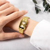 Retro Elegant Small Square Case Couple's Quartz Watches
